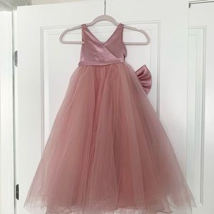 Dusty Rose Flower Girl Dress NWT